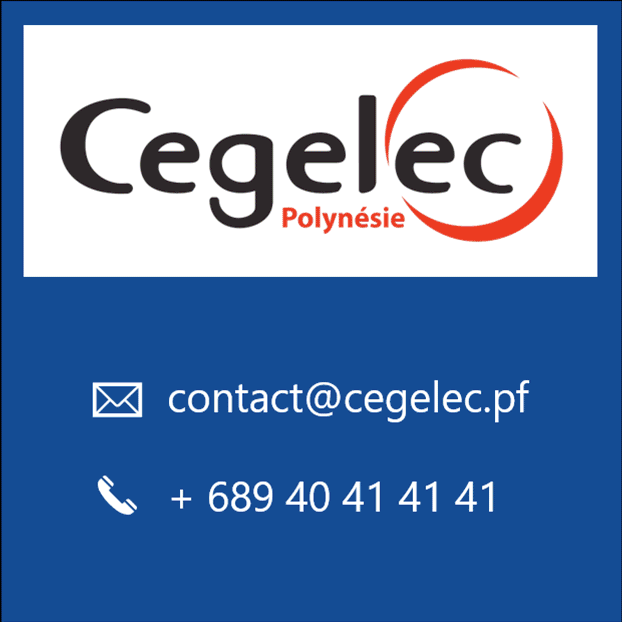 CEGELEC POLYNÉSIE - Publicité - B4